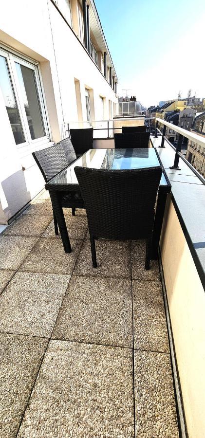 Charmant Appartement Proche Centre Ville Reims Exterior foto