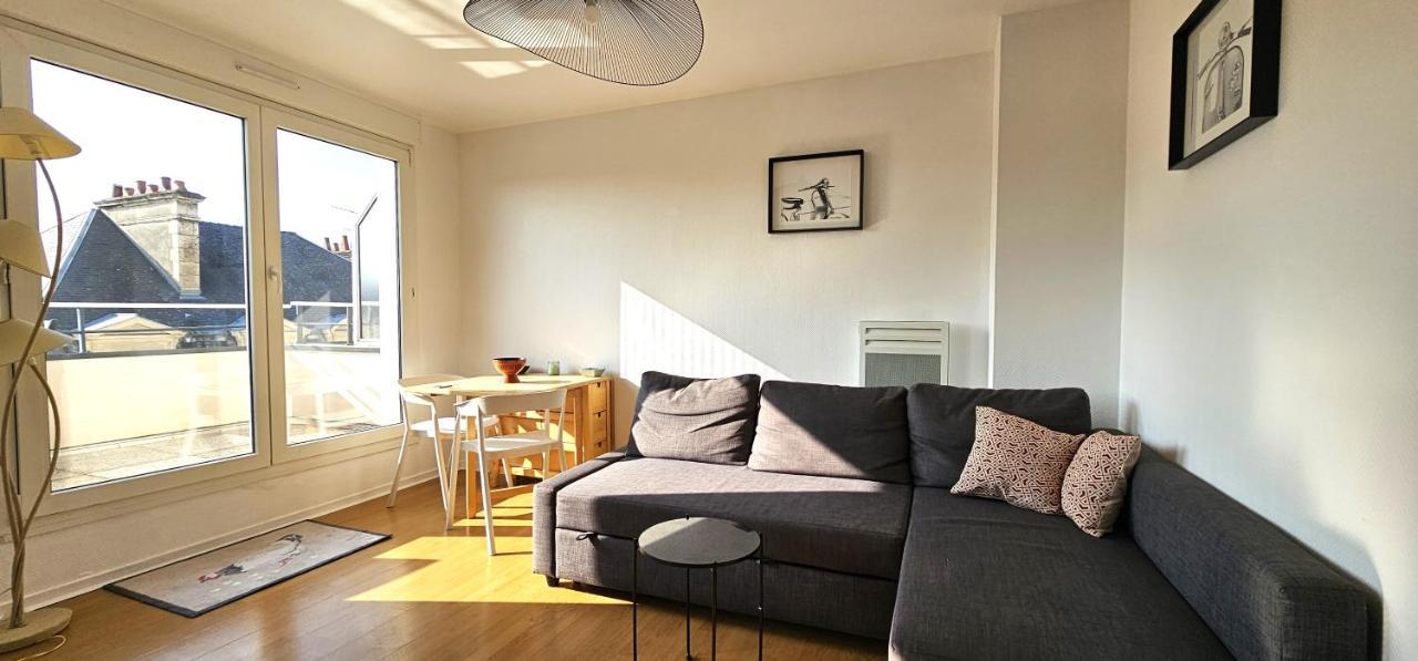 Charmant Appartement Proche Centre Ville Reims Exterior foto