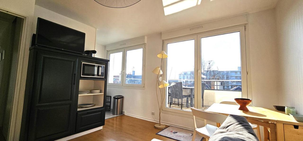 Charmant Appartement Proche Centre Ville Reims Exterior foto