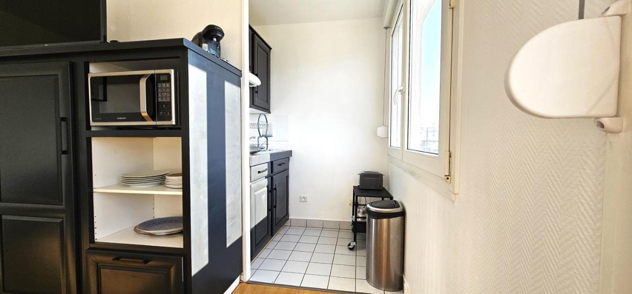 Charmant Appartement Proche Centre Ville Reims Exterior foto
